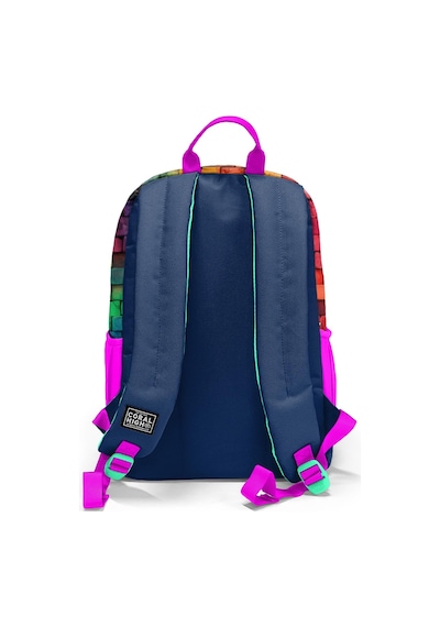 Coral High Pembe Lacivert Grafiti Yazılı 3 Lü Okul Çanta Seti Set0123629
