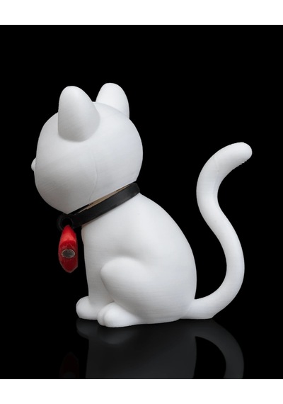 Purrfect Pair Mıknatıslı Kalpli Aşık Kediler Biblo Seti 10 Cm