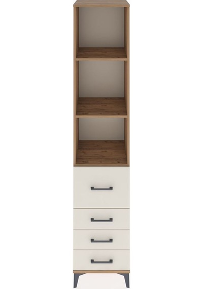 Hyperion Dolap 3 Raflı 4 Çekmeceli 44x44x221 Çam-aytaşı Atlas Çam