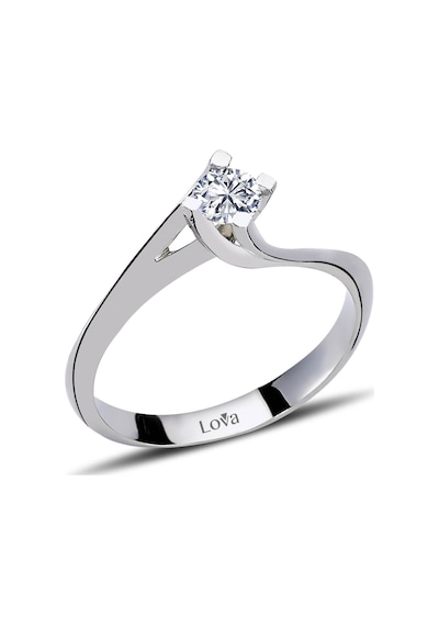 Lova F Renk 0,24 Karat Pırlanta Tektaş Yüzük - 1050084
