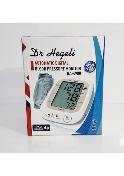 Dr. Hegeli BA-4900 Tam Otomatik Üst Koldan Ölçer Konuşan Tansiyon Aleti