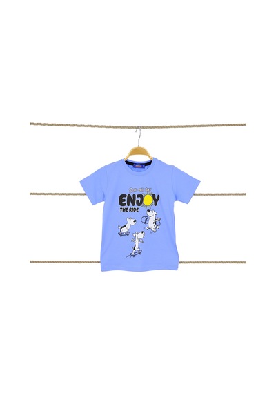 Crassi Erkek Çocuk T-shirt Mavi