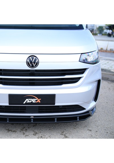 Apex Aero Design - Volkswagen Transporter T7 2022+ - Ön Tampon Eki 2 Parça - Front Splitter