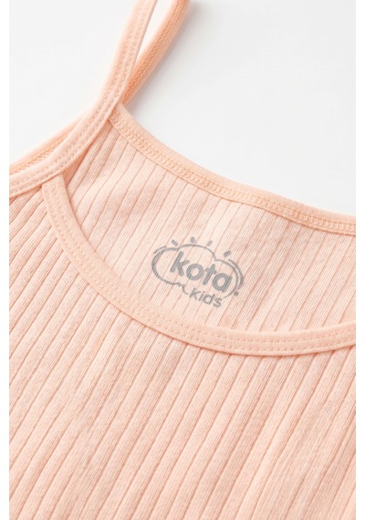 Joy Kids Kız Çocuk Atlet 3'lü Avantajlı Paket 3-12yaş Çok Renkli