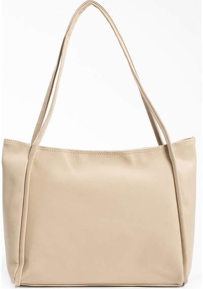 Nou Çift Saplı Salaş Model Vintage Shopper El Ve Omuz Çantası