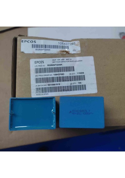 B32912a3104m506 100nf 330vac 15mm Polyester Kondansatör 19 Adet