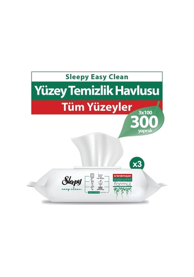 Sleepy Yüzey Temizlik Havlusu 300' Lü