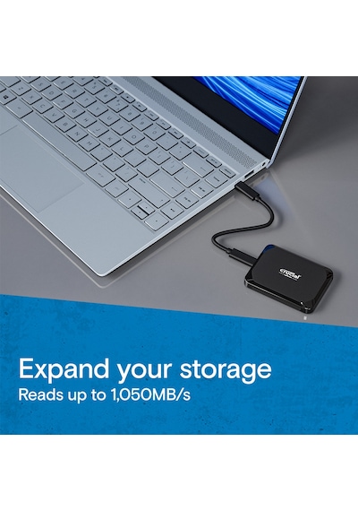 Crucial X9 CT1000X9SSD9 1TB Type-C Taşınabilir SSD