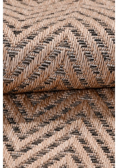 Sierra Halı Jüt Hasır Görünümlü Modern Kilim Ve Yolluk, İnce Bukle Dokuma Bej