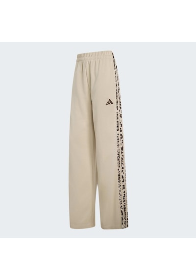 Adidas Essentials Animal Print Kadın Bej Eşofman Altı Kh1543 Krem