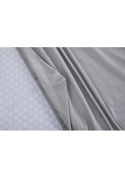 Colourful Fitted Çarşaf Çift King Size - Gri