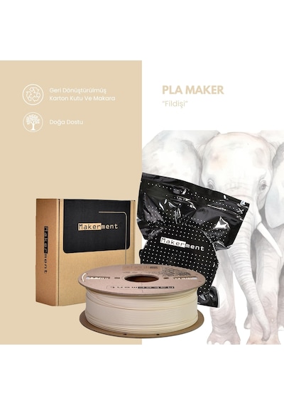 Pla Maker, 1.75mm 1kg 3d Yazıcı Pla Filament Fil Dişi