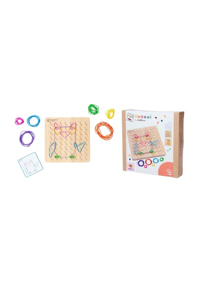 Eichhorn Montessori Ahşap Geo Board