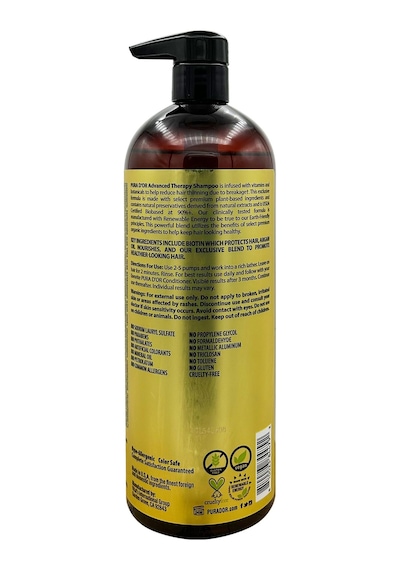 Pura D'or Advanced Therapy İnce Telli Saçlar İçin Şampuan 1lt İnce Telli