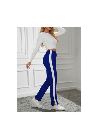 Butik İstanbul Kadın Yüksek Bel Yan Şerit Detaylı Yırtmaçlı Viskon Iki Iplik Pantolon Lacivert Butik İstanbul Kadın Yüksek Bel Yan Şerit Detaylı Yırtmaçlı Viskon Iki Iplik Pantolon Lacivert