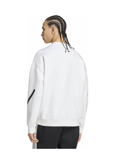 Whıte Adidas Erkek Günlük Sweatshirt M Z.n.e. Crw Kf3770 beyaz