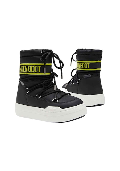 N001 Black Bot Kız Çocuk 80d3440020 Moon Boot Mb Jr Park Boot 28-35 Siyah