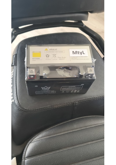 Altai F2max 50 125 Plus Uyumlu Kaliteli Hazır Şarjlı Akü 12 V 7 Ah