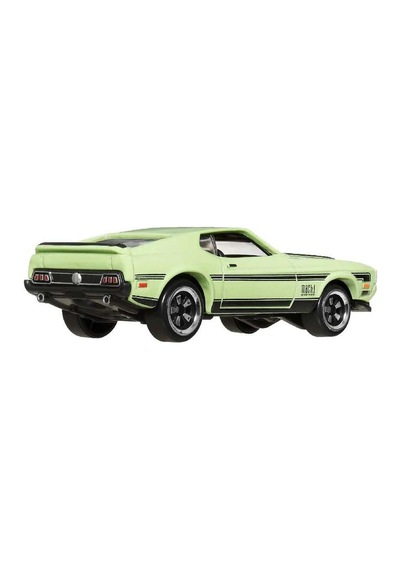 Hot Wheels 60. Yıl Mustang Serisi Arabalar 71 Ford Mustang Mach 1 Grt01 -jby52 Çok Renkli