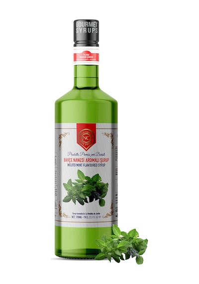 Nish Bahçe Nanesi Mojito Mint Aromalı Şurup 700 Ml - Pet Şişe