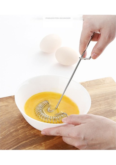 Solingen Sos Yumurta Çırpıcısı, Yaylı Çırpıcı, Paslanmaz Çelik Çırpıcı, Spiralli Omlet Çırpma Teli P Diğer