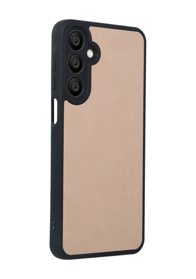 Samsung Galaxy A26 Uyumlu Kılıf Aras Deri Kapak - Pudra