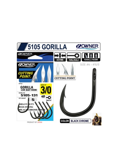 Owner 5105 Gorılla 10-0