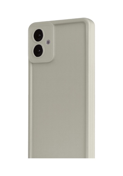 Samsung Galaxy Uyumlu A07 4g Viera Silikon - Krem Evimdeyokyok