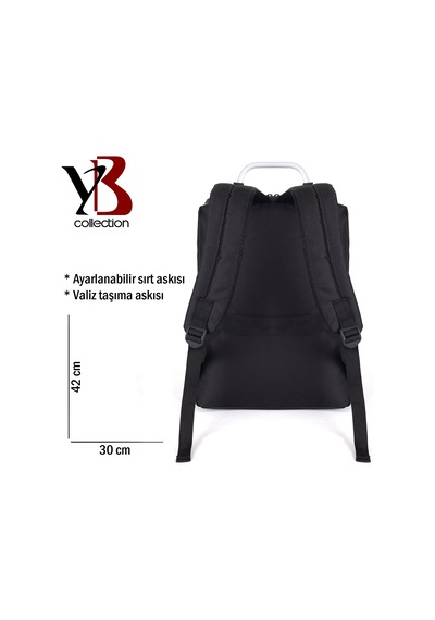 YB Collection 15.6 inch Notebook Sırt Çantası Siyah - 2024 AL3095