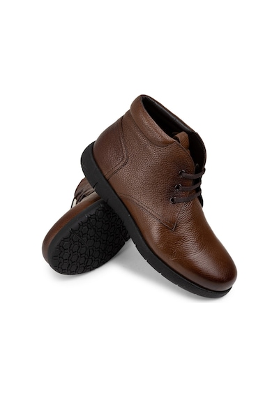 Deery Hakiki Deri Taba Rengi Erkek Bot - 01948mtbac01