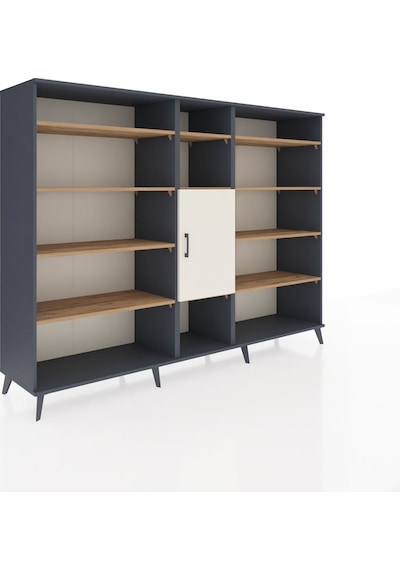 Hyperion Dolap 12 Raflı Tek Kapaklı 220x44x163 Antrasit-aytaşı/ç Antrasit-aytaşı/çam Hyperion Dolap 12 Raflı Tek Kapaklı 220x44x163 Antrasit-aytaşı/ç Antrasit-aytaşı/çam