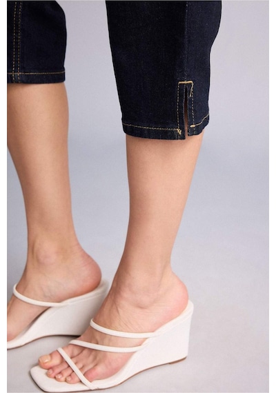 Defacto İndigo Kapri Jean Pantolon I0177ax26hsnm82 Mavi-nm82