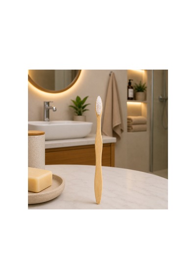 Ahşap - Bambu Naturel - Klasik Diş Fırçası 5671