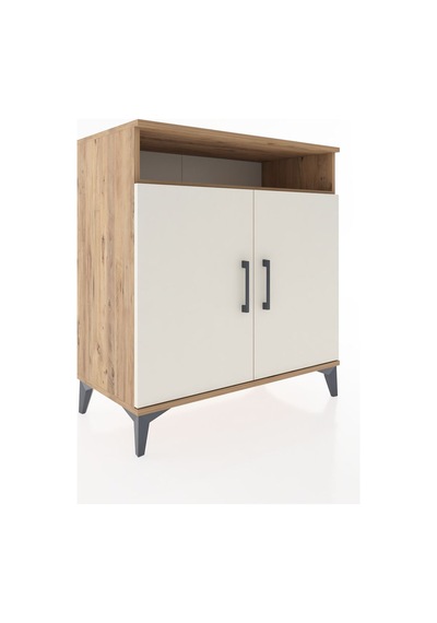 Hyperion Şifonyer 3 Raflı 2 Kapaklı 88x44x96 Çam-aytaşı Çam