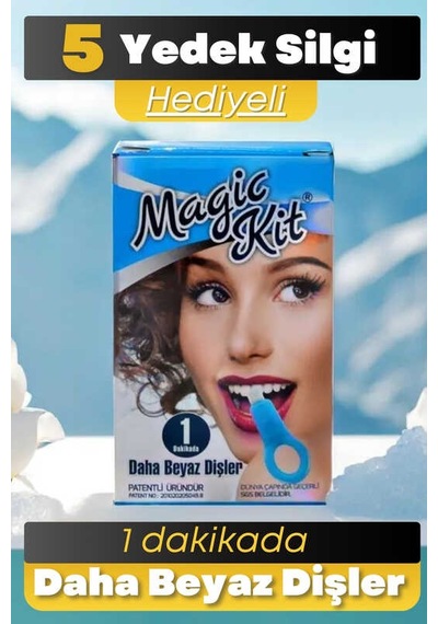 Diş Siisi 1 Aparatlı + 5 Yedek Süngerli Set 1 Paket