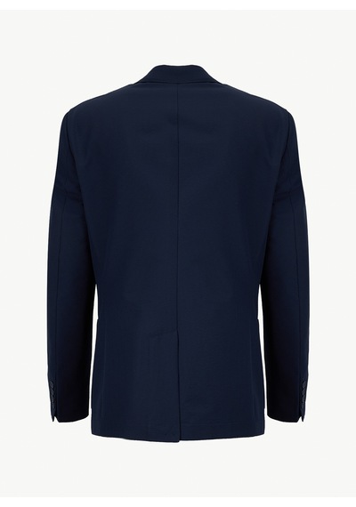 Fabrika Lacivert Erkek Slim Fit Çizgili Ceket Napoli- Ft- 2a