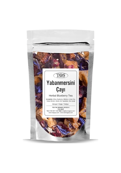 Tos The Organic Spices Bitkisel Yabanmersini Çayı 40 G