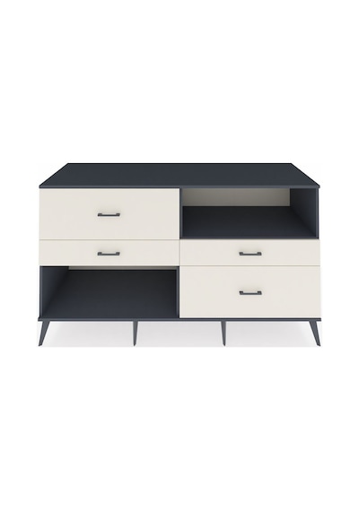 Kronos Konsol Tek Raflı 4 Çekmeceli 176x59x99 Antrasit-antrasit/aytaşı Antrasıt/aytası - Antrasıt Kronos Konsol Tek Raflı 4 Çekmeceli 176x59x99 Antrasit-antrasit/aytaşı Antrasıt/aytası - Antrasıt
