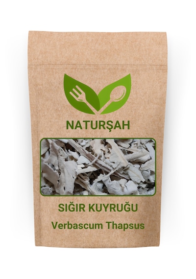 Naturşah Sığır Kuyruğu Yaprağı / Verbascum Thapsus 100 Gr