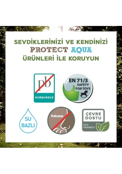 Ünlü Protect Aqua Su Bazlı Teak Oil (Tik Yağı) 1L