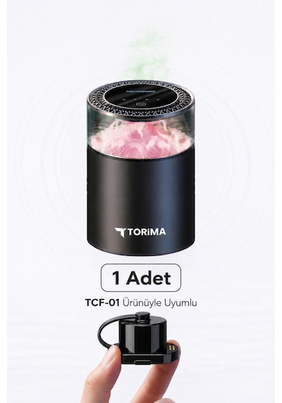 Araç İçi Aroma Difüzörü Tcf20 Qıngyıng Weıyang Yedek Koku Kartuşu Tcf01 Uyumludur