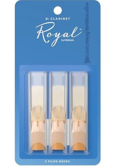 Rico Royal Rcb0330 Royal Bb Klarnet Kamışı, 3 Lü Paket , No:3