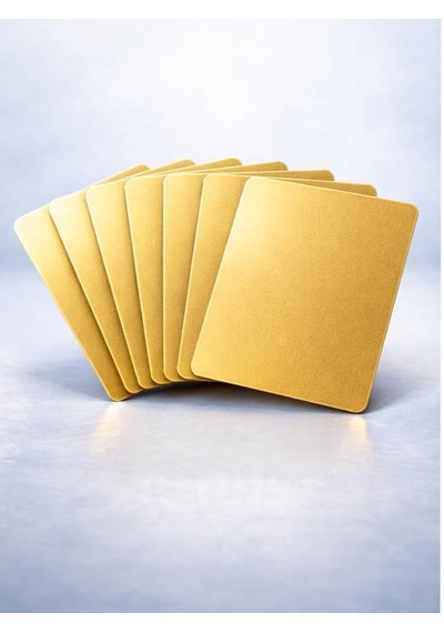 Nfc Kart Dijital Kartvizit Ntag215 Gold - 10 Adet