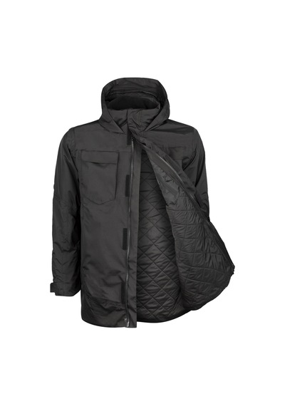 Vav Wear Outdoor Taktik Rahat Erkek Kışlık Parka Mont Soultech01 Siyah
