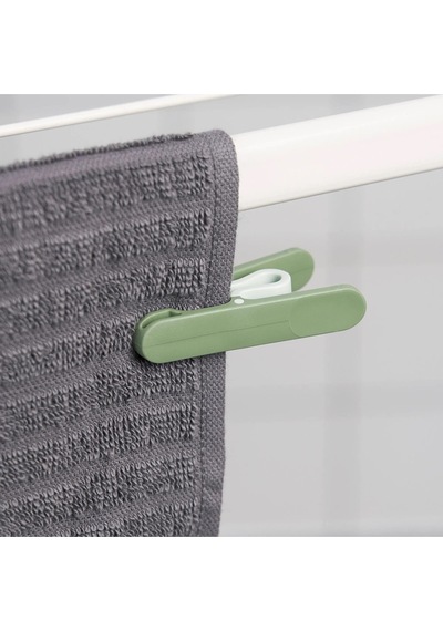 Slibb, Çamaşır Mandalı, 24 Adet, Yeşil Renk 3x8 5 Tr Diğer