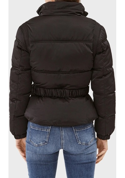 Guess Çıkarılabilir Bel Çantalı Şişme Mont Çok Renkli