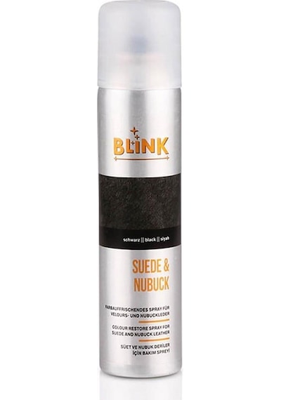 Blink Siyah Süet Ve Nubuk Deri Bakım Spreyi 250 Ml. Siyah