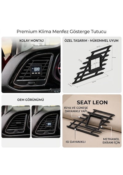 Seat Mk3 Leon Bosphorus Gösterge Klima Podu