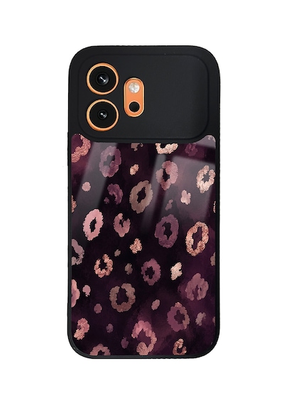 Honor 600 5g Kılıf Kamera Korumalı Desenli Zore Lusi Kapak - Pembe Leopar -