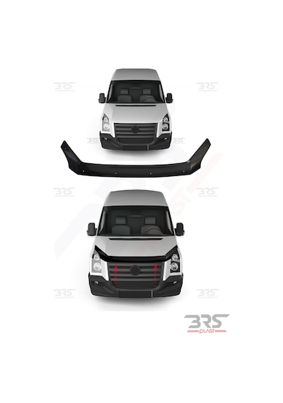 Volkswagen Crafter Uyumlu 2006-2012 Abs Kaput Rüzgarlığı